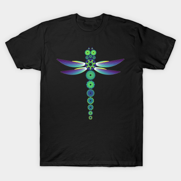 data art, math art, code art, data science, data analytics, R programming, dragonfly, data nerd, teepublic, fashion, abstract geometry, shirts, t shirts